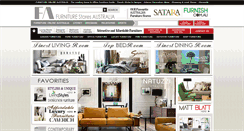 Desktop Screenshot of furnitureonlineaustralia.com