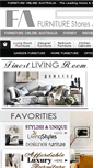 Mobile Screenshot of furnitureonlineaustralia.com